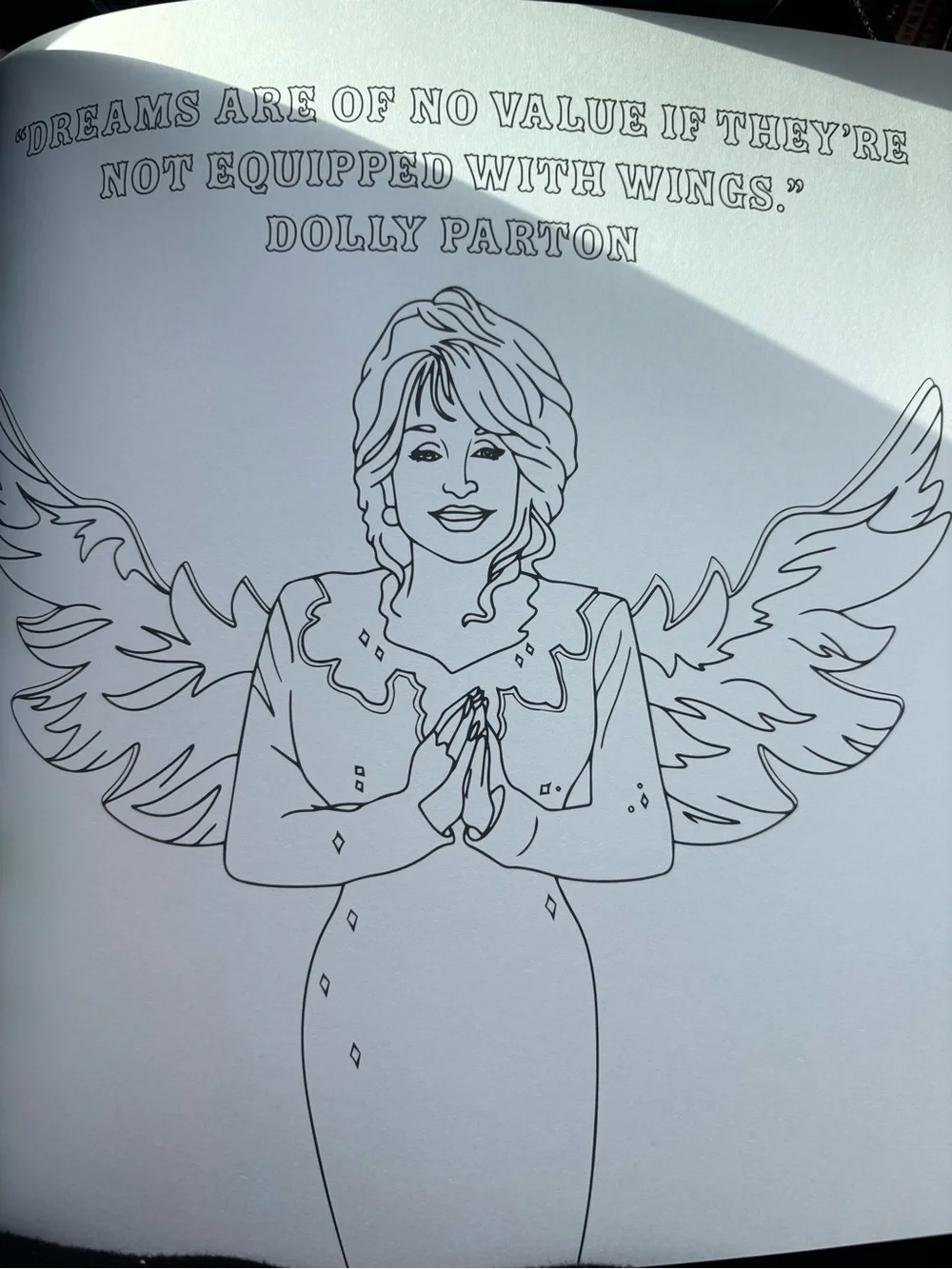 Dolly Parton Coloring Book – Unofficial